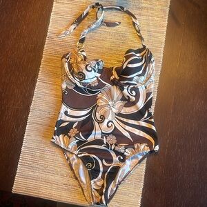 One piece swimsuit..super cute on!